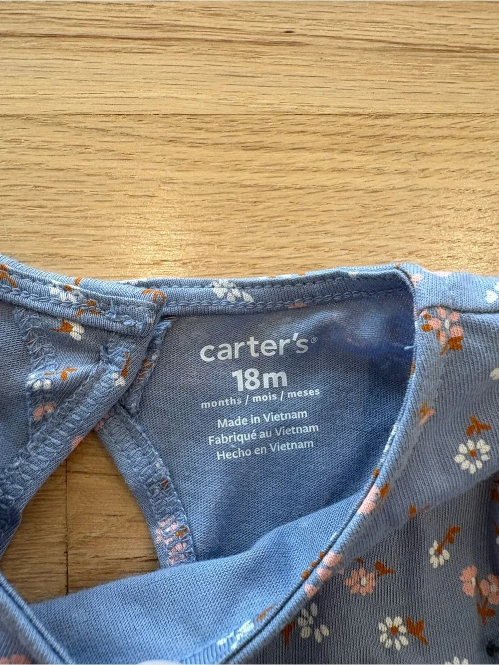 Carter's Floral Toddler Outfit
